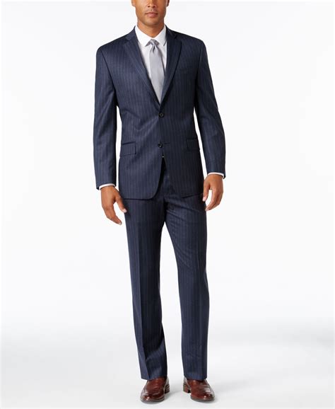 michael kors pinstripe suit|Michael Kors Men's Suits and Tuxedos .